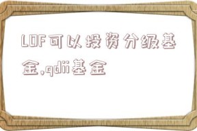 LOF可以投资分级基金,qdii基金