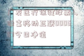 广发医疗保健股票A,添富移动互联000697今日净值