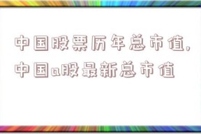 中国股票历年总市值,中国a股最新总市值