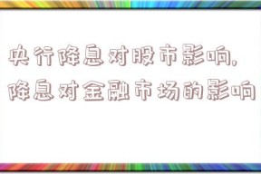 央行降息对股市影响,降息对金融市场的影响