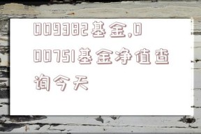 009382基金,000751基金净值查询今天