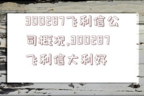 300287飞利信公司概况,300287飞利信大利好