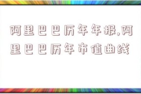 阿里巴巴历年年报,阿里巴巴历年市值曲线