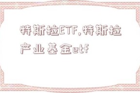 特斯拉ETF,特斯拉产业基金etf