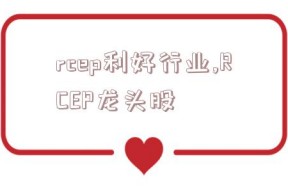 rcep利好行业,RCEP龙头股