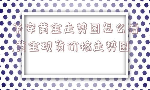 华安黄金走势图怎么看,黄金现货价格走势图  第1张