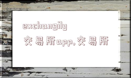 exchangily交易所app,交易所  第1张