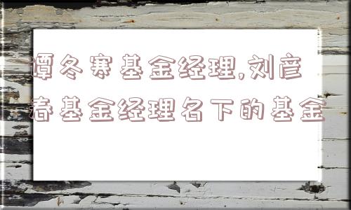 谭冬寒基金经理,刘彦春基金经理名下的基金  第1张