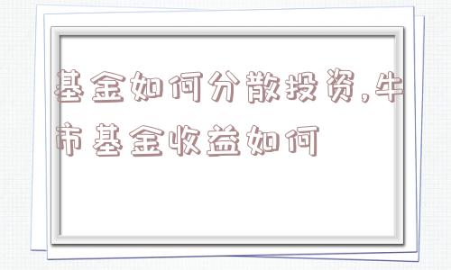 基金如何分散投资,牛市基金收益如何  第1张