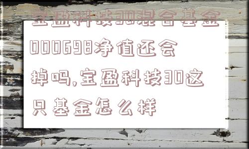 宝盈科技30混合基金000698净值还会掉吗,宝盈科技30这只基金怎么样  第1张