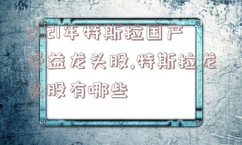 2021年特斯拉国产受益龙头股,特斯拉龙头股有哪些  第1张