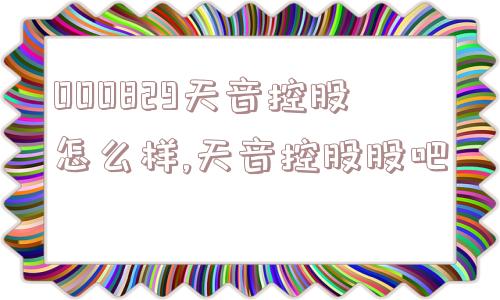 000829天音控股怎么样,天音控股股吧  第1张