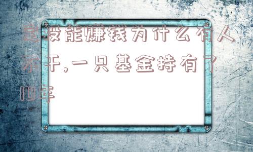 定投能赚钱为什么有人不干,一只基金持有了10年  第1张