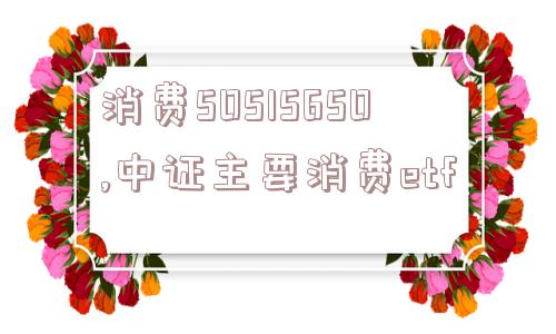 消费50515650,中证主要消费etf  第1张