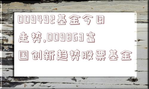 009492基金今日走势,009863富国创新趋势股票基金  第1张