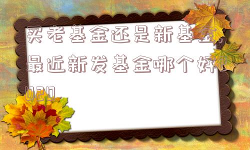 买老基金还是新基金,最近新发基金哪个好2020  第1张